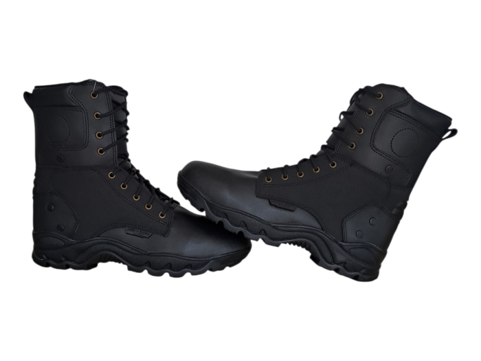 Ghete moto SM Racewear Crampon – constructie din piele,  intarituri calcai-degete [5]