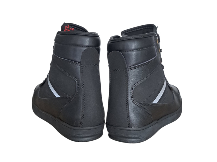 Ghete moto SM Racewear Sneak Adi – constructie din piele si compozit, intarituri calcai-degete si insertii reflectorizante [5]