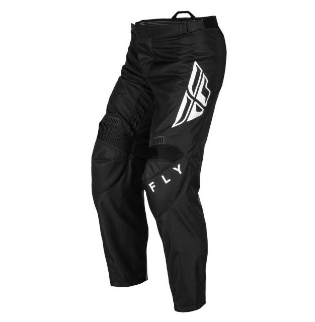 Pantaloni cross Fly Racing F-16 negru alb [2]