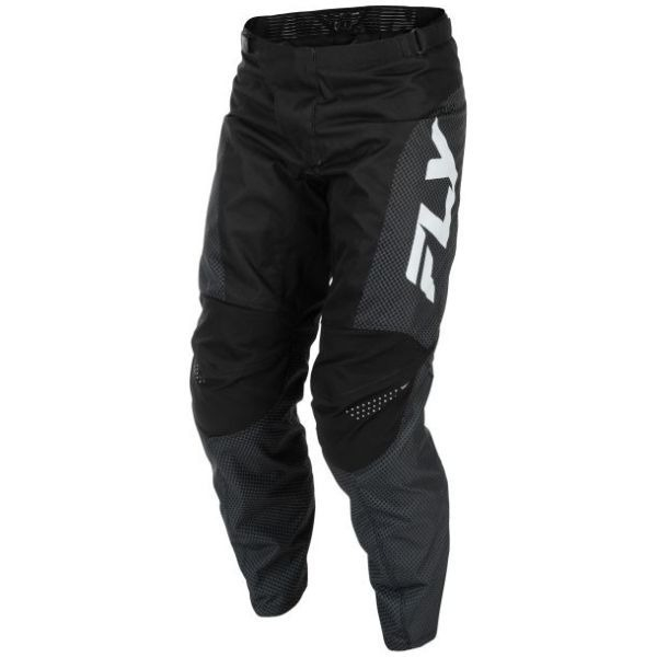 Pantaloni moto Fly Racing F-16 negru/gri/alb [2]