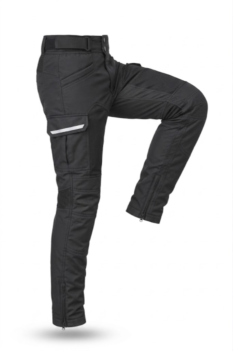 Pantaloni moto SM Racewear MeshTech – vară, ventilați, mesadă ploaie, protecții CE [4]