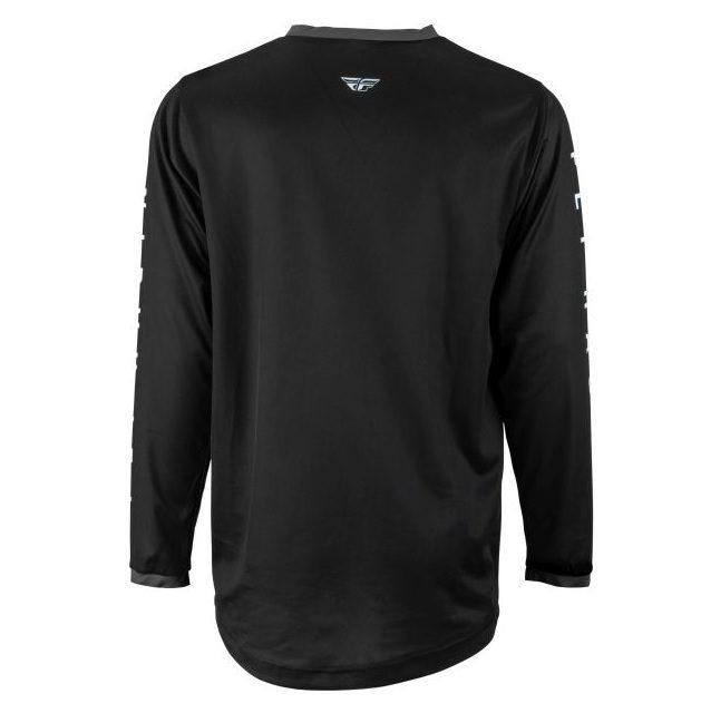 Tricou cross Fly Racing F-16 negru alb [2]