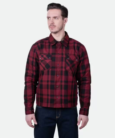 Camasa moto Raven Subotica - Aramida integral, protectii CE umeri/coate, inchidere fermoar + capse [1]