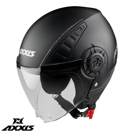 CASTI - Casca moto Axxis Metro S A1 negru mat