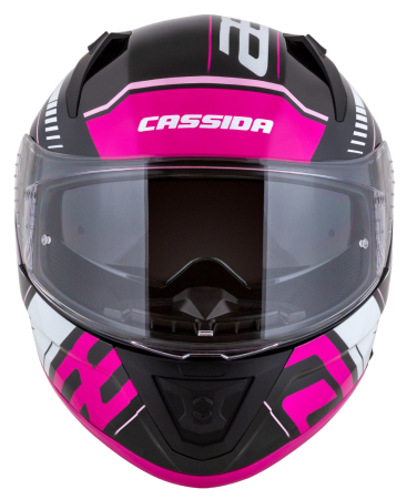 Casca Cassida Integrala Aero Drome Negru-Roz-Alb Omologare ECE 22.06. [4]