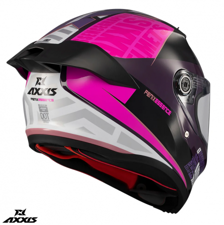 Casca integrala Axxis Fenix Essence C8 roz mat [3]