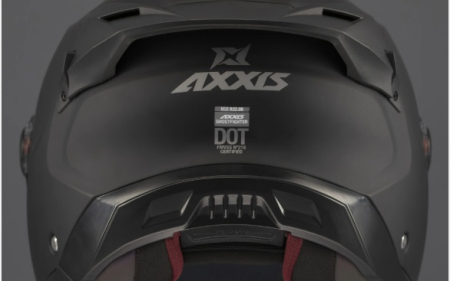 Casca moto Axxis GhostFighter SV A1 negru mat [10]