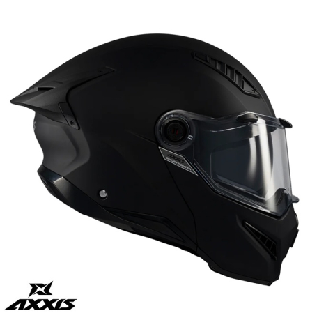 Casca moto Axxis GhostFighter SV A1 negru mat [5]
