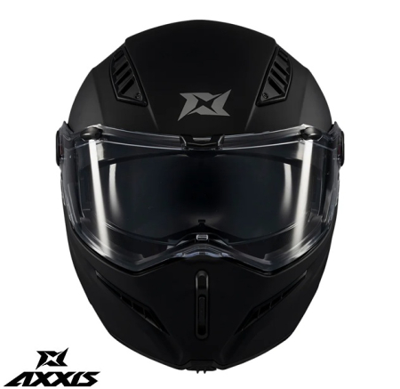 Casca moto Axxis GhostFighter SV A1 negru mat [4]