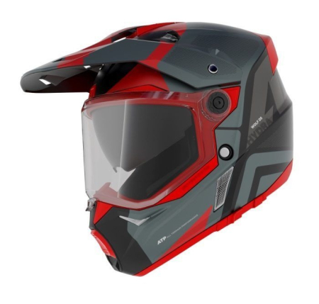CASTI - Casca adventure Axxis Wolf DS Hydra B5 roșu mat