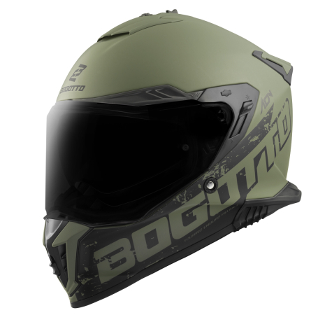 Cască moto cross-adventure-atv Bogotto FG-601 Duo Enduro Fiberglass Off-Road ECE 22.06 - Ochelari de soare integrati, fibra de sticla [5]