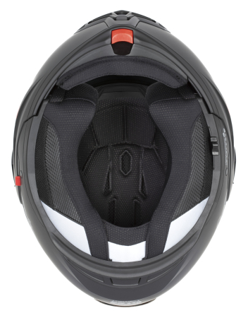 Casca moto Flip-Back, Cassida BlackOut Multiflip Solid cu Ochelari Soare Integrati [27]