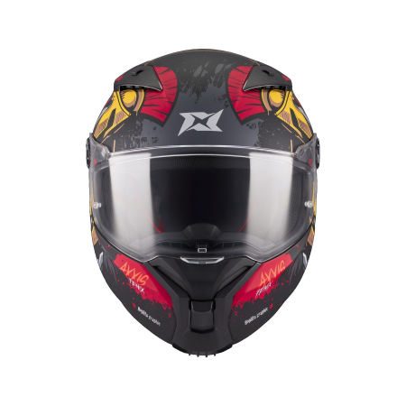 Casca integrala Axxis Fenix Hoplita B5 rosu lucios [2]