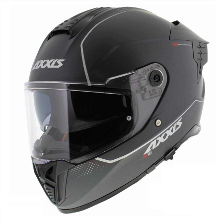 Casca integrala Axxis Hawk SV A2 titanium mat