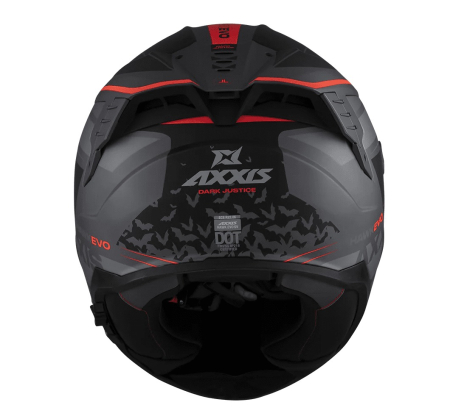 Casca integrala Axxis Hawk EVO SV Dark Justice C1 gri mat [3]