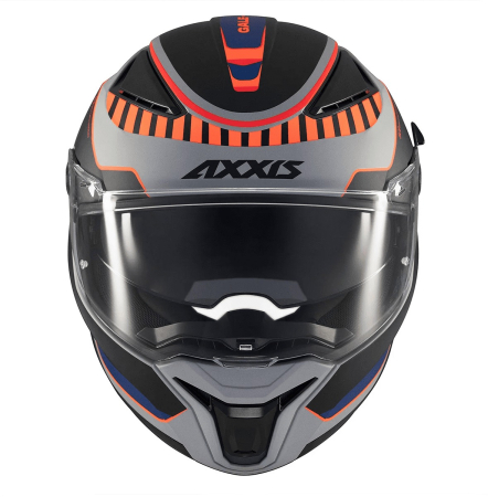 Casca integrala Axxis Panther SV Gale C4 portocaliu mat [1]