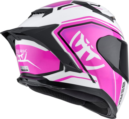 Casca moto integrala Berik FF871 Mapuro alb negru mov ECE 22.06 [4]