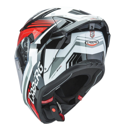 Casca integrala Caberg Drift Evo II SV Jarama G0 negru/alb/roșu lucios [2]