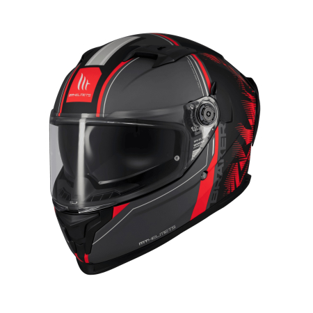 Integrale - Casca integrala MT Braker SV Charm B5 negru/roșu mat