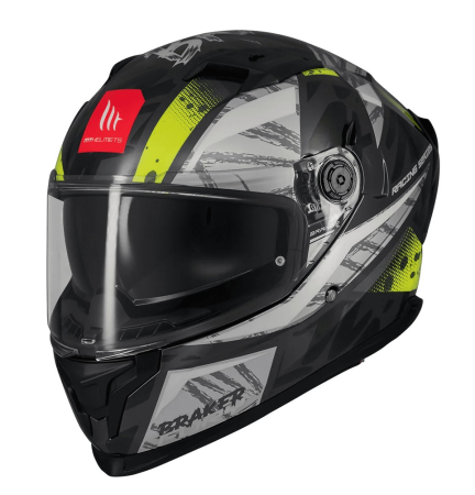 Casca integrala MT Braker SV Fury C6 gri/galben lucios [1]