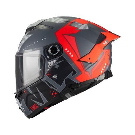 Casca integrala MT Thunder 4 R SV Canvas C5 roșu mat [2]