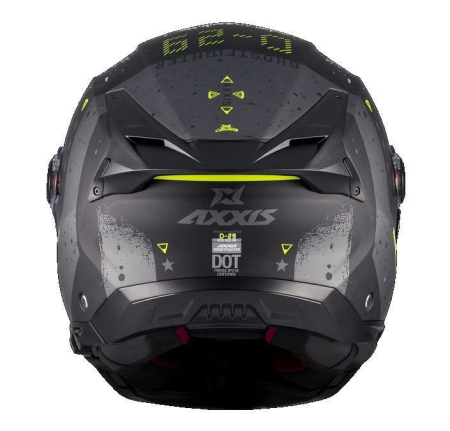 Casca modulabila Axxis GhostFighter SV D29 B2 gri mat [1]