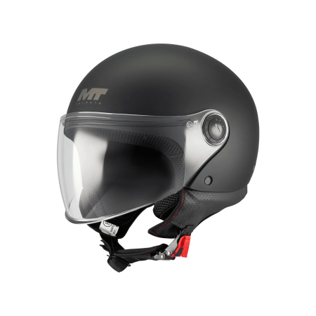 Open Face - Casca open face MT Street S Pure A1 negru mat