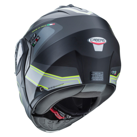 Casca modulabila Caberg Duke X SV Tour I5 negru/galben fluor/antracit mat [3]