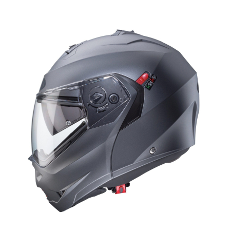 Casca modulabila Caberg Duke X SV gun metal (titanium) mat [2]