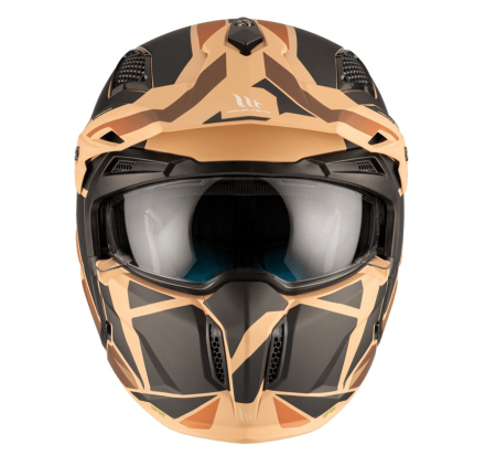 Casca MT Streetfighter SV S P1R B9 maro mat [2]
