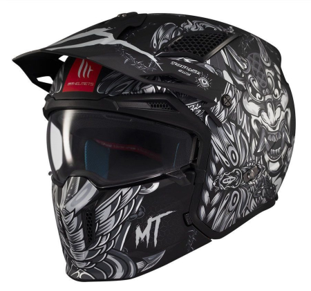 Casca MT Streetfighter SV S B2 Hellish negru mat [1]