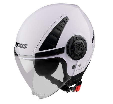 Open Face - Casca open face Axxis Metro S A0 alb lucios