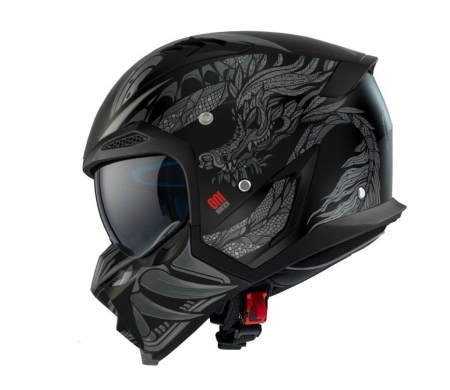 Casca Axxis Hunter SV Oni B2 gri mat [2]