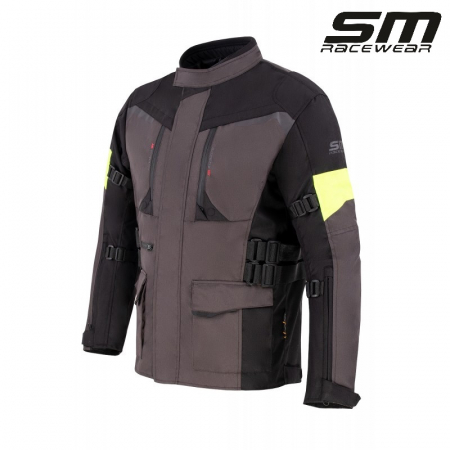 Geci Textil - Geaca Highland II Negru sau Gri&Neon