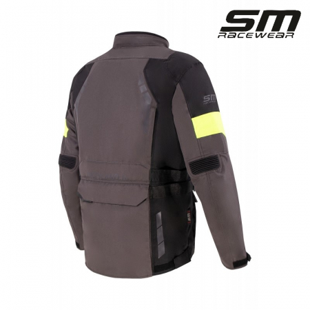 Geaca Highland II Negru sau Gri&Neon [2]