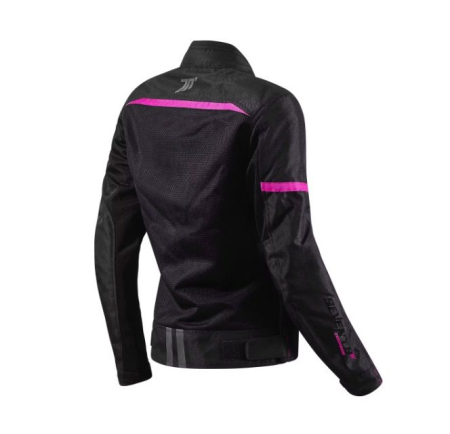 Geaca moto vara dama Seventy Mojave negru fuchsia [2]