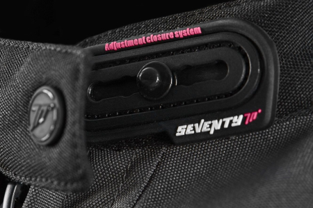 Geaca moto Seventy SD-JT68 Sahara gri/fuchsia (roz) [3]