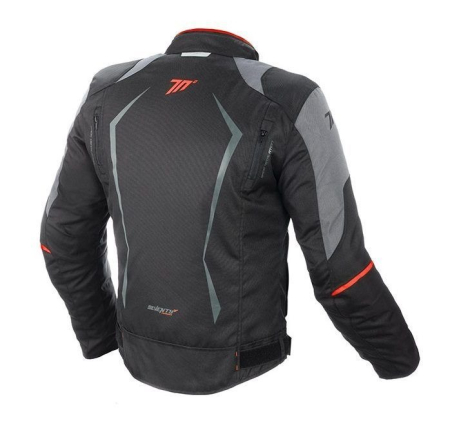 Geaca moto Seventy SD-JR47 negru/roșu [1]