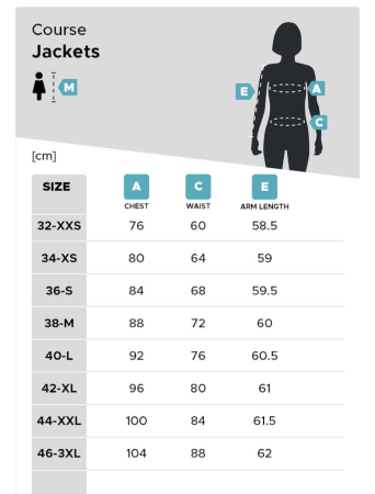 Geacă moto piele Course Bee MC Femei – Nivel AA, Protecții CE, Negru [7]