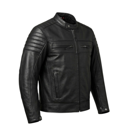 Geci Piele - Geacă moto piele SM Racewear Colt – protecții CE, ventilație, căptușeală detașabilă