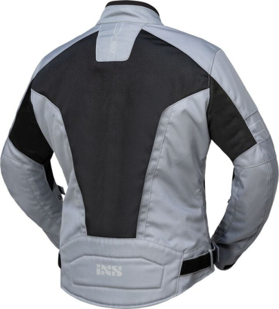 Geaca moto de vara IXS Evo-Air gri negru [1]