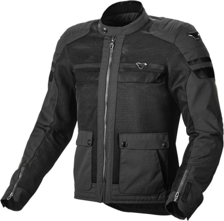 Geci Textil - Geaca moto de vara Macna Fluent negru