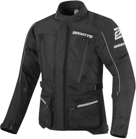 Geci Textil - Geaca moto textila impermeabila Bogotto Tampar Tour negru