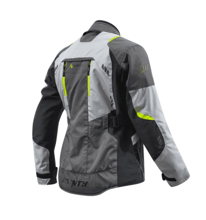 Geaca moto Seventy SD-JT67 Tanami negru/gri/galben fluor [1]