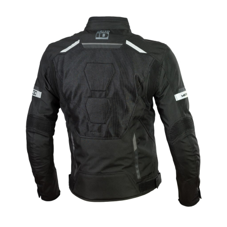 Geaca moto textila Moto ID Vertex -  Barbati - Impermeabila si Ventilata -  Protectii CE coate si umeri - Negru [1]