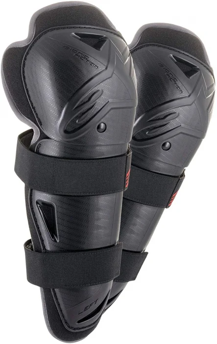 Protectii - Genunchiere moto Alpinestars Bionic Action - Intarituri , prindere cu benzi elastice