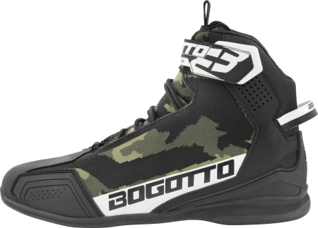 Ghete moto aerisite Bogotto Tokyo Camo, certificate CE [1]