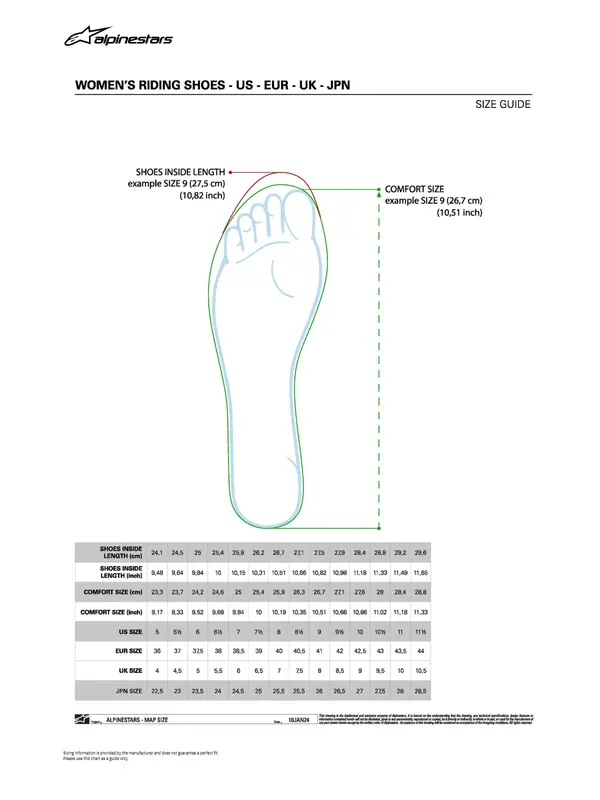 Ghete moto Alpinestars Stella Sektor pentru femei, talpa antialunecare – Omologate CE [7]