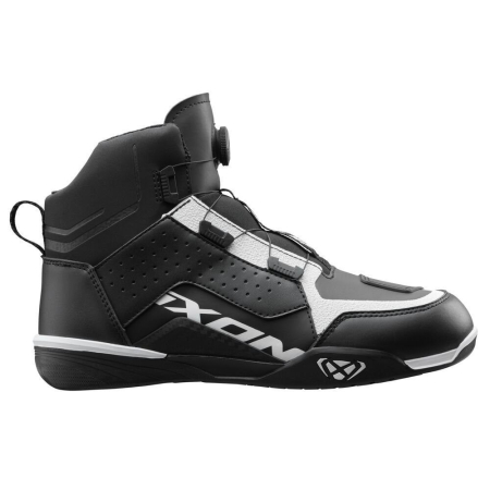 Ghete moto Ixon Vyper WP MS negru/alb [1]