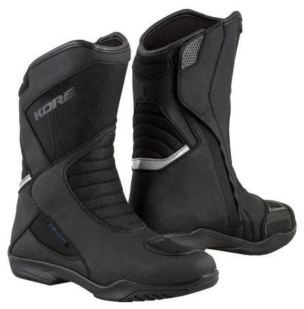 INCALTAMINTE - Ghete moto touring Kore Touring Mid 2.0 negre